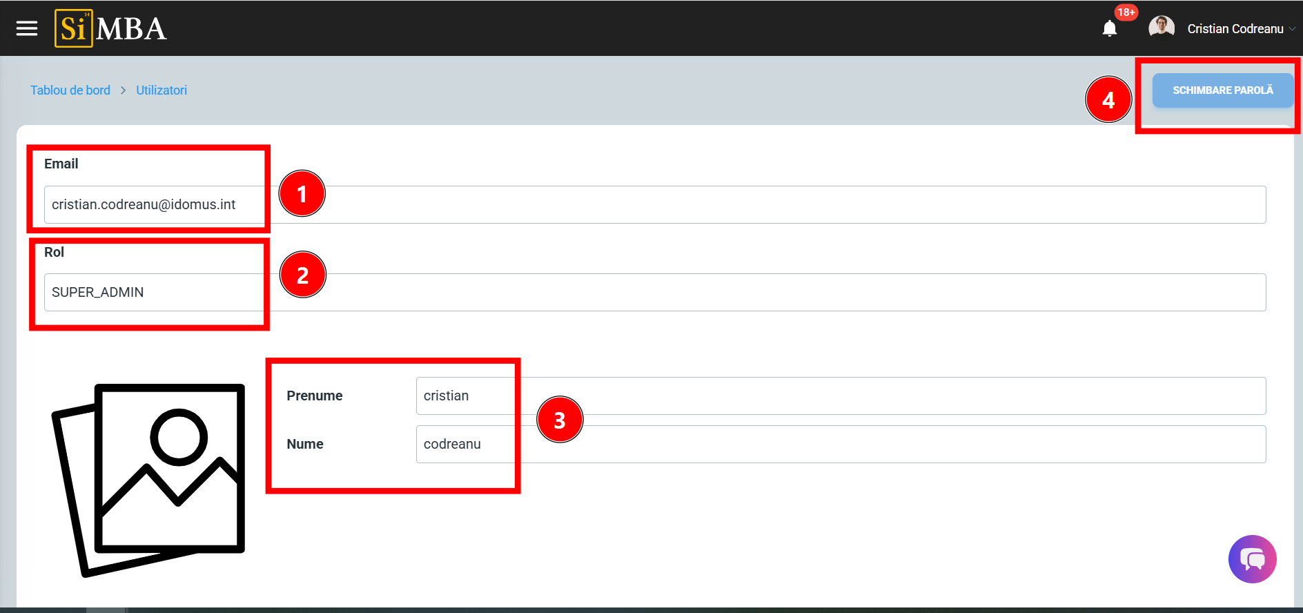 Detalii utilizator 1